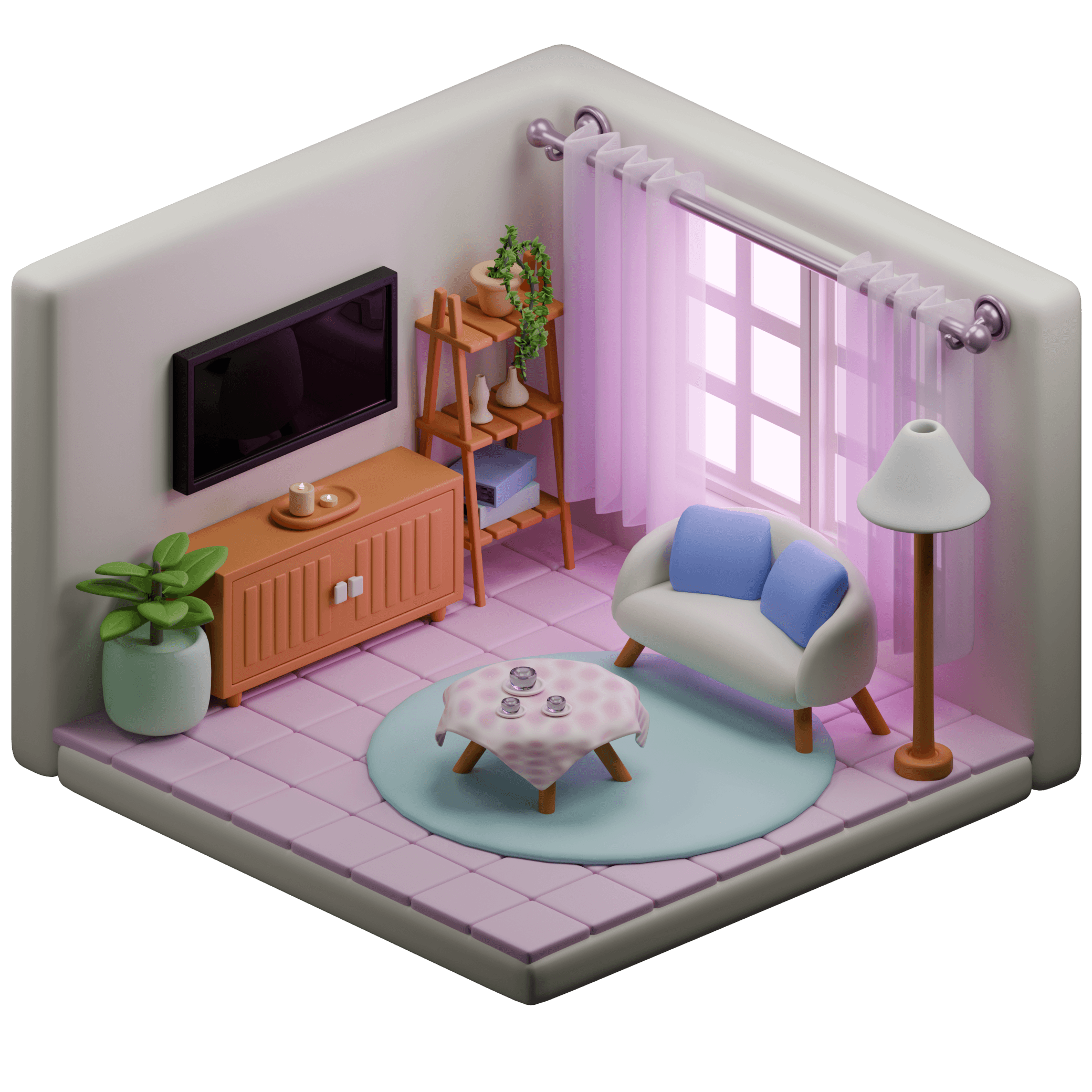 View your apartment in 3D